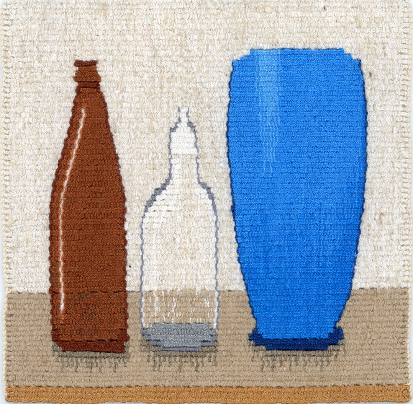 Old bottles & Blue Vase